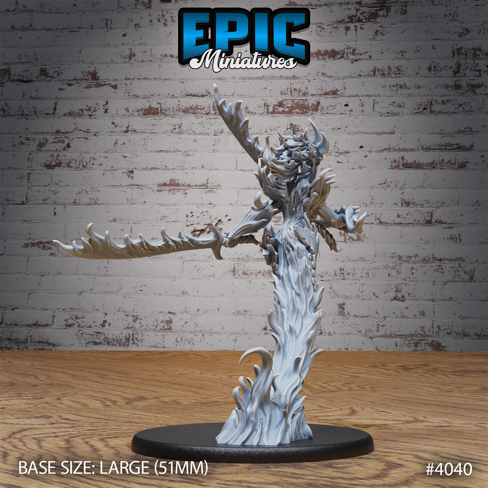 Fire Elemental Female - The Printable Dragon