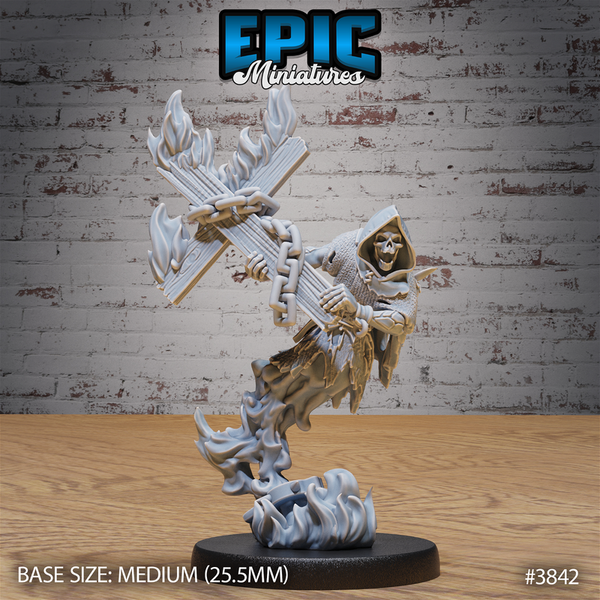 Fire Ghost Skeleton 3D-printed model