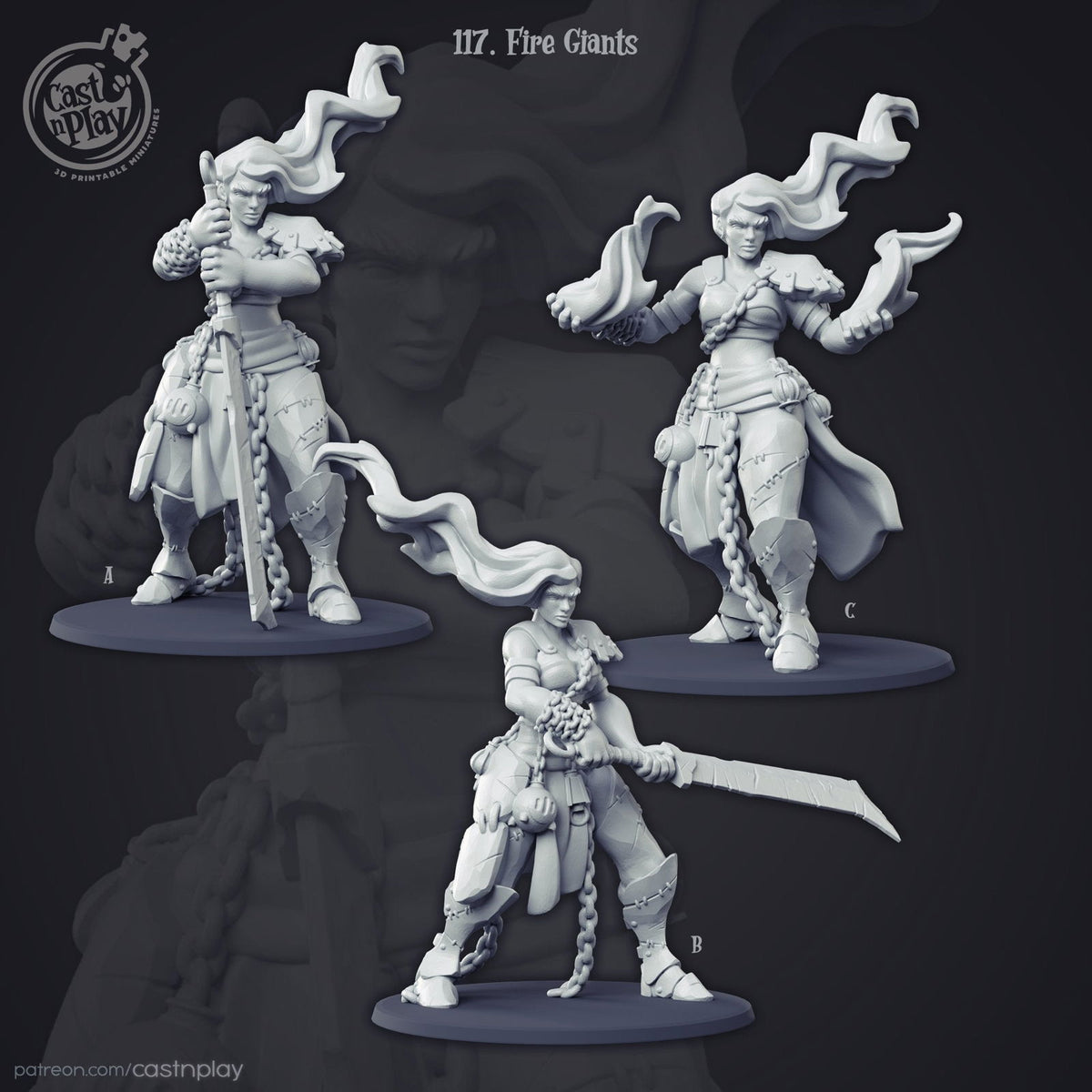 Fire Giant - The Printable Dragon
