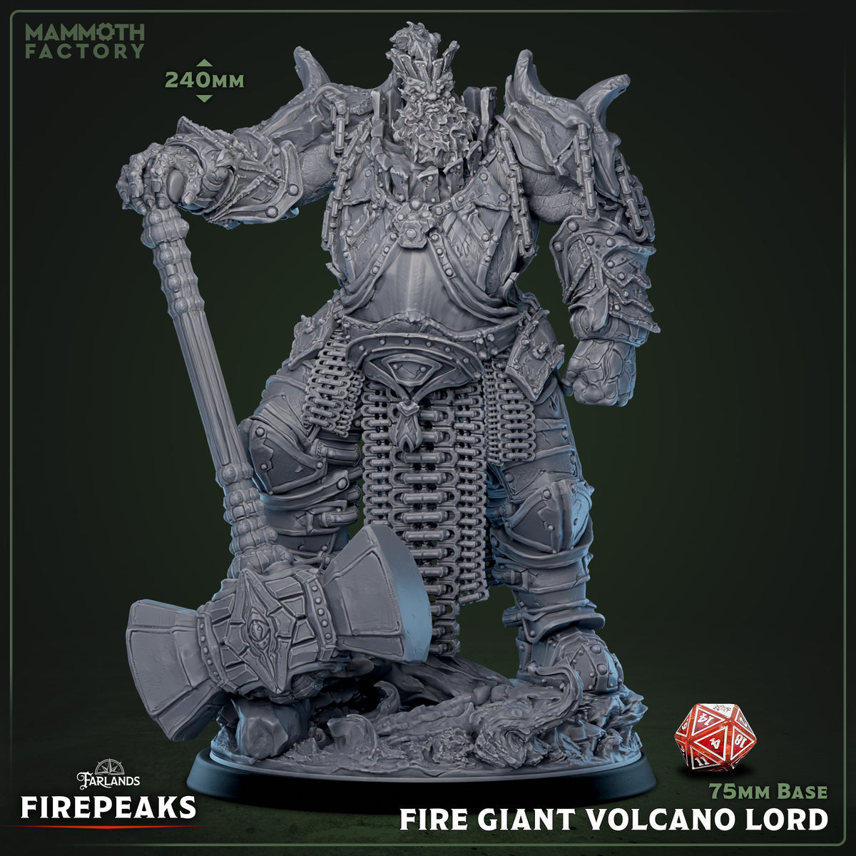 Fire Giant Volcano Lord
