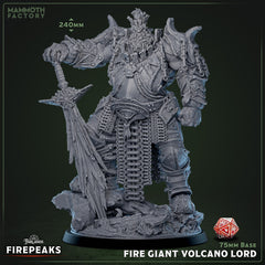 Fire Giant Volcano Lord