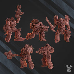 Fire Lizard Warriors Build Kit - The Printable Dragon