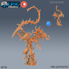 Fire Mephit 3D-printed model