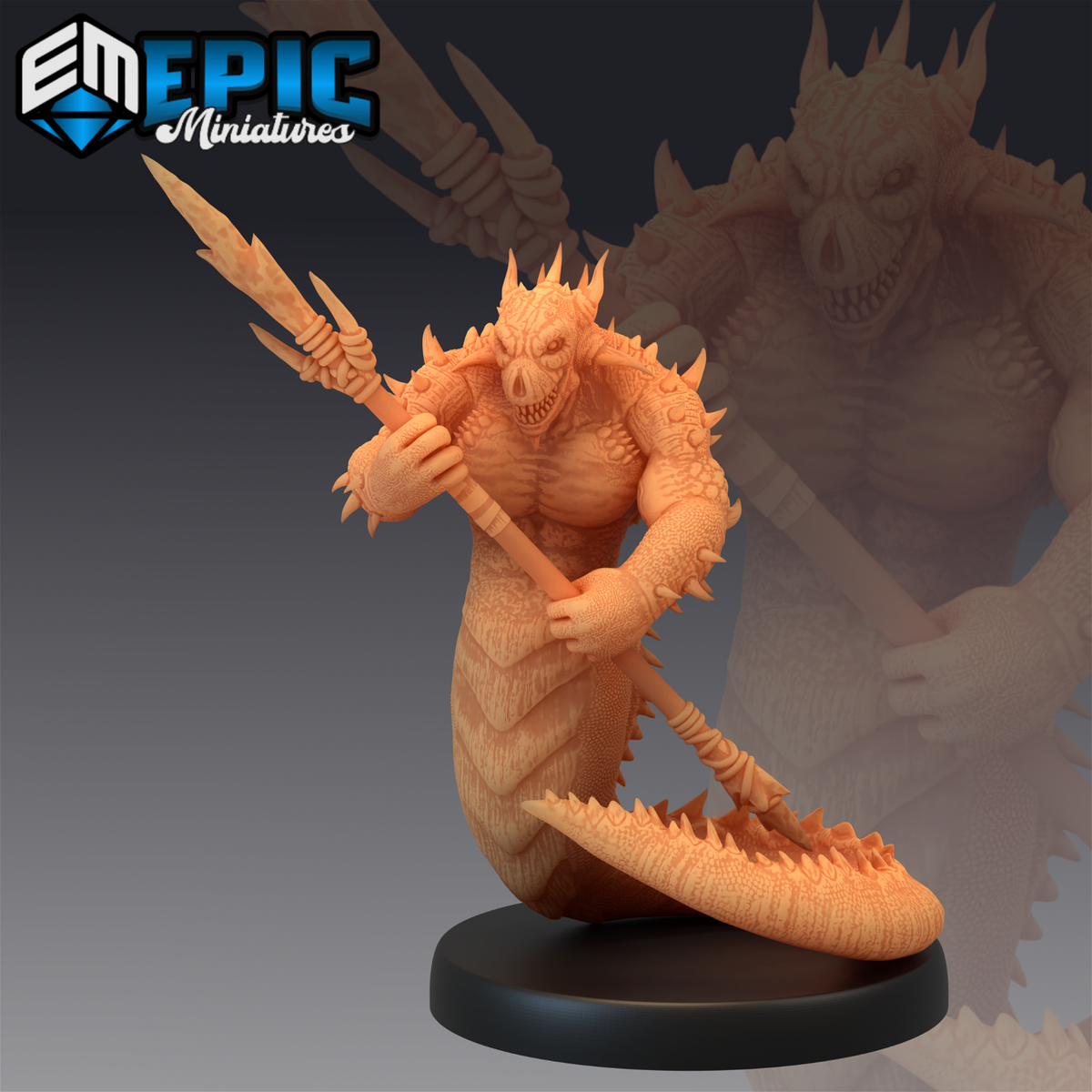 Fire Salamander - The Printable Dragon