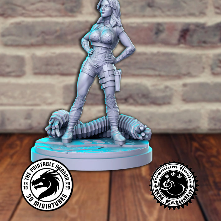 Firecracker 3D-printed model
