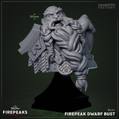 Firepeak Dwarf Bust