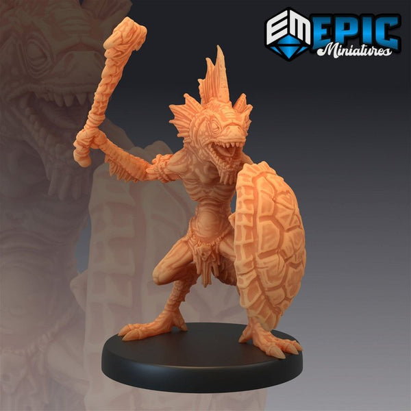 Fishfolk Club & Shield 3D-printed model