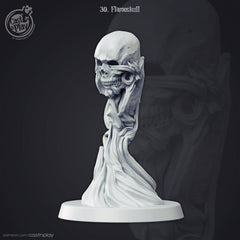 Flameskull 3D-printed model