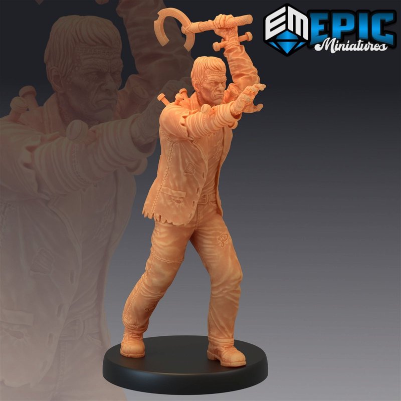 Flesh Golem The Creature 3D-printed model
