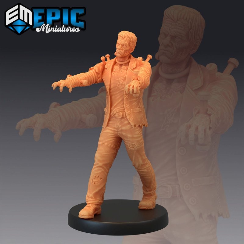 Flesh Golem The Creature 3D-printed model