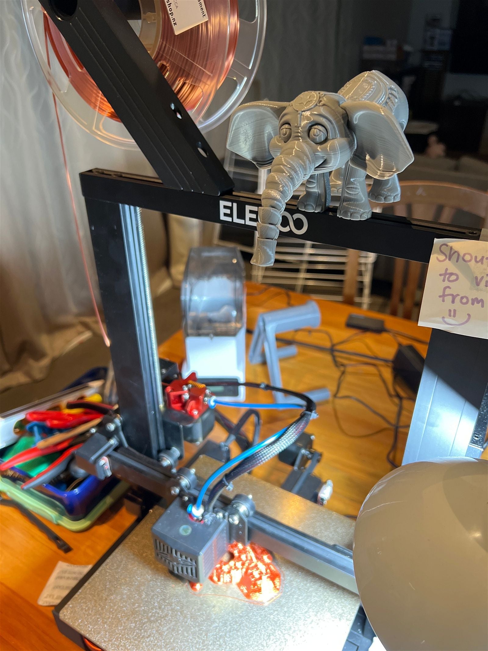 Flexi Elephant - The Printable Dragon