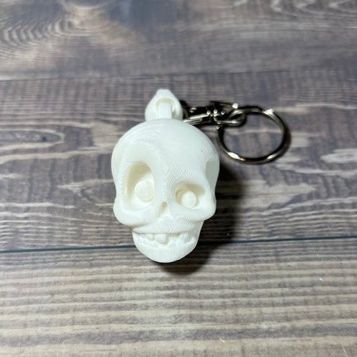 Flexi Factory Skull Keyring - The Printable Dragon