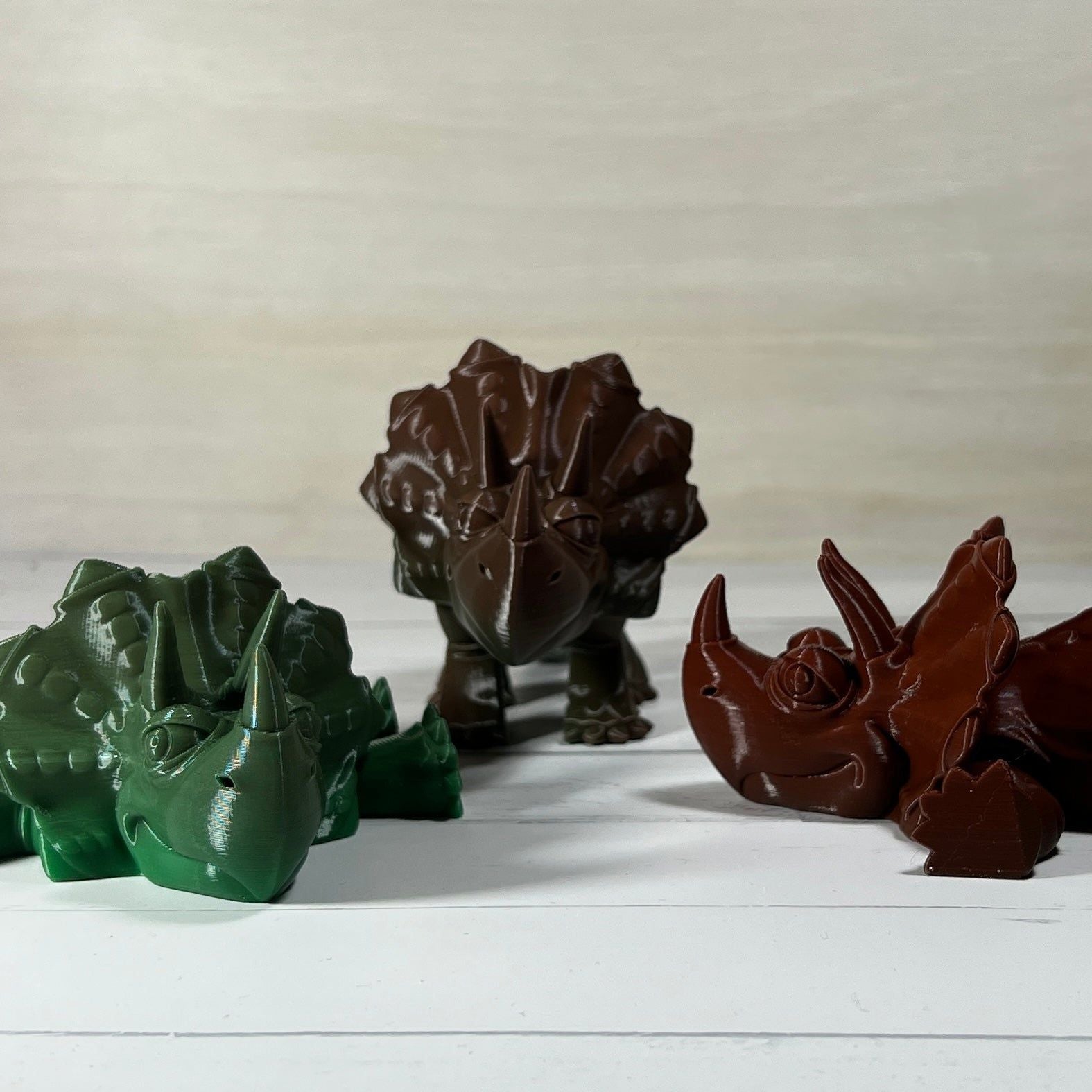 Flexi Triceratops - The Printable Dragon