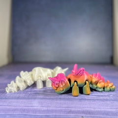Flexy Unicorn 3D-printed model