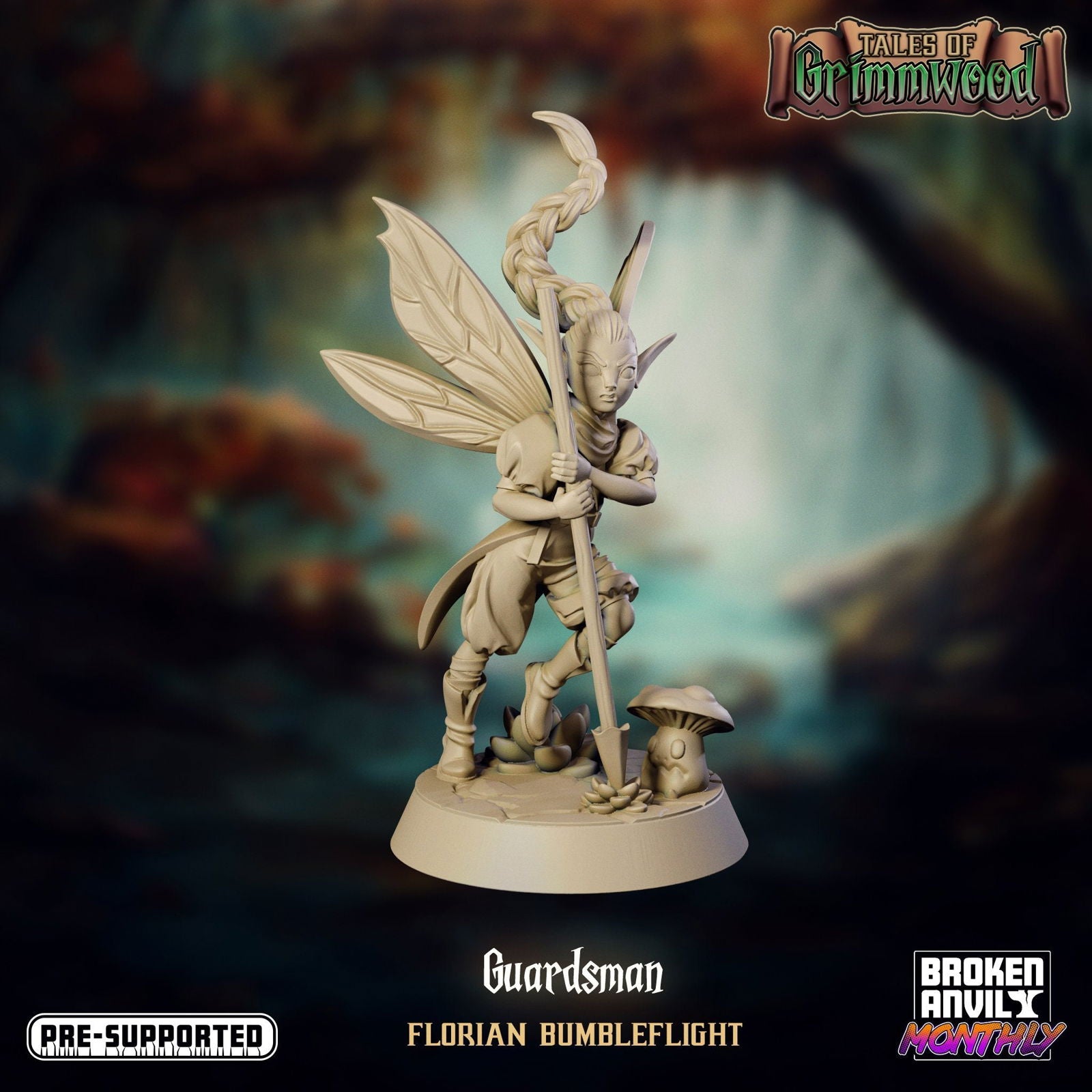 Florian Bumbleflight The Guardsman - The Printable Dragon