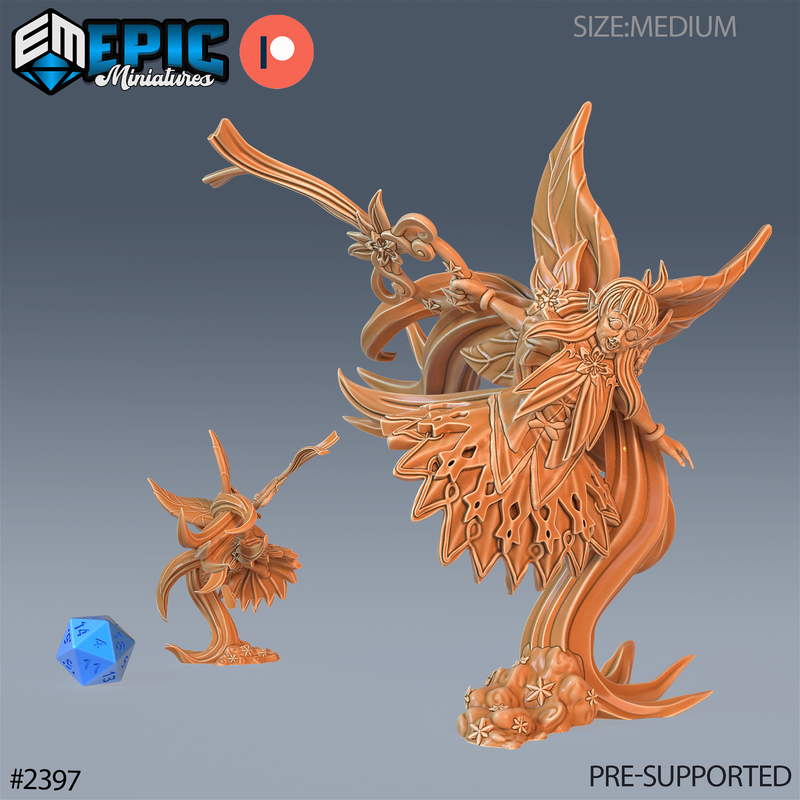 Flower Pixie 3D-printed model