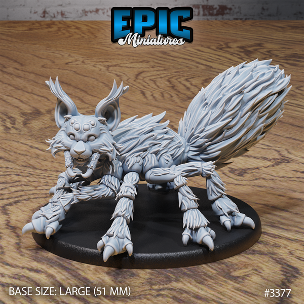 Fluffy Cat Spider 3D-printed model