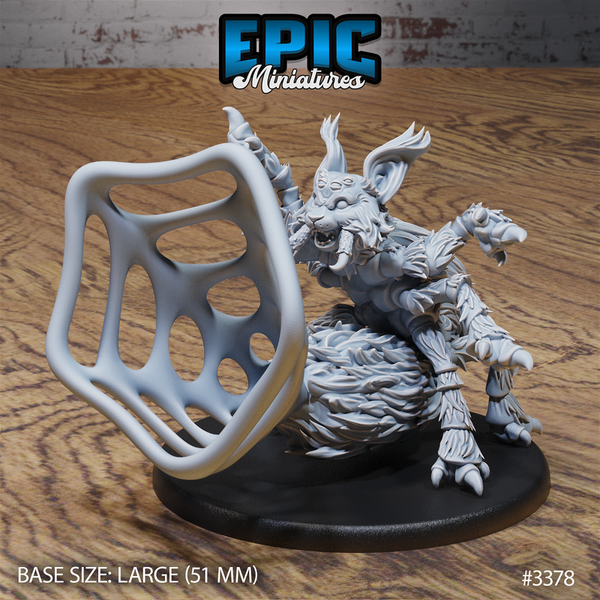 Fluffy Cat Spider 3D-printed model