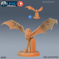 Flying Head 3D-printed model