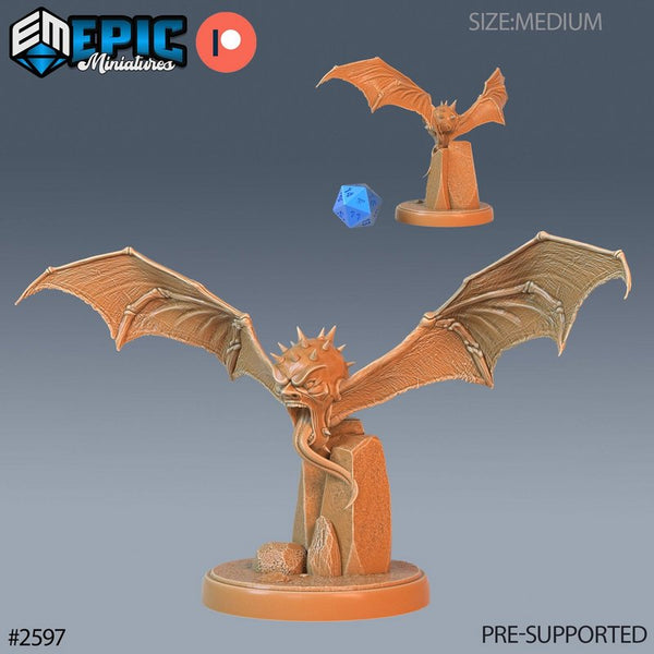 Flying Head 3D-printed model