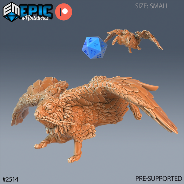 Flying Rabbit 3D-printed model