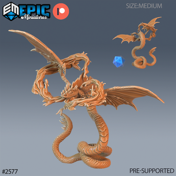 Flying Snake 3D-printed model