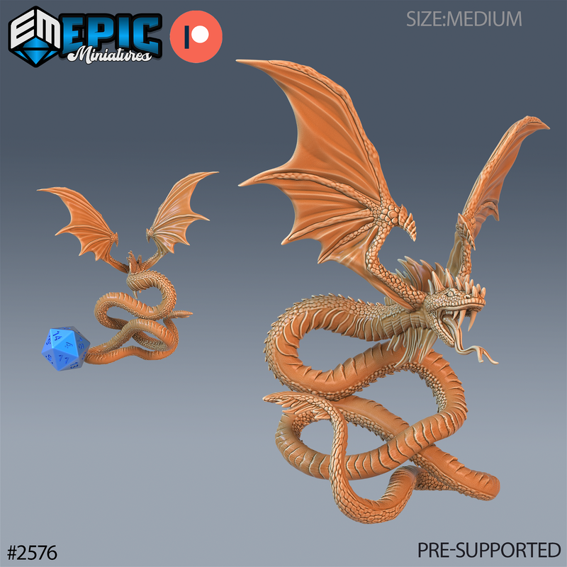 Flying Snake 3D-printed model
