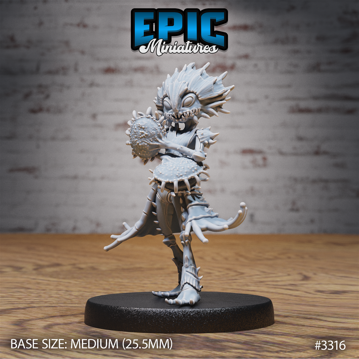 Flytrap Dryad - The Printable Dragon