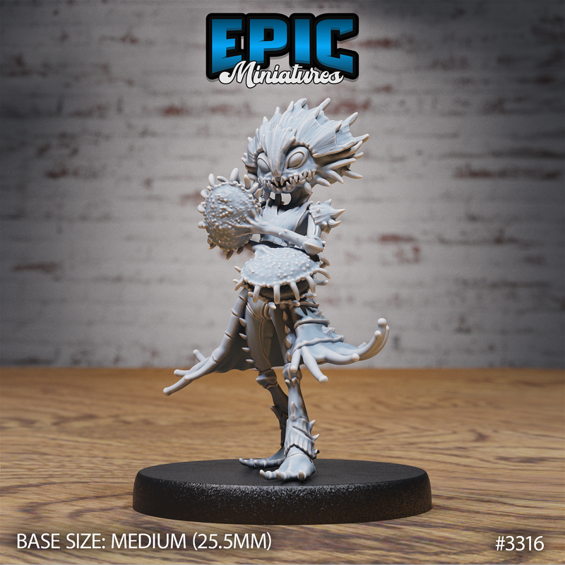 Flytrap Dryad 3D-printed model