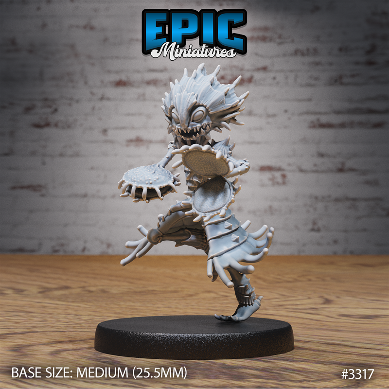 Flytrap Dryad 3D-printed model