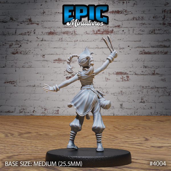 Food Stall Keeper 3D-printed model