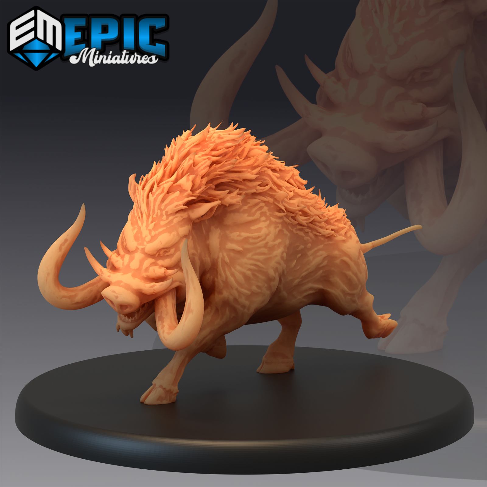 Forest Boar - The Printable Dragon