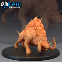 Forest Boar - The Printable Dragon