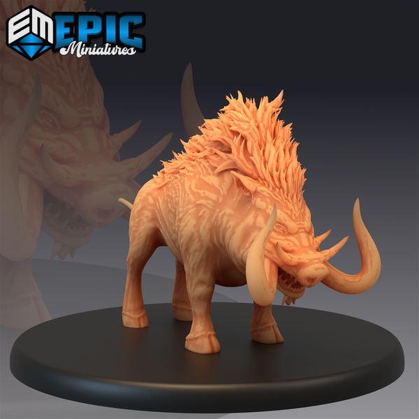 Forest Boar 3D-printed model