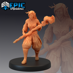 Forest Druid 3D-printed model