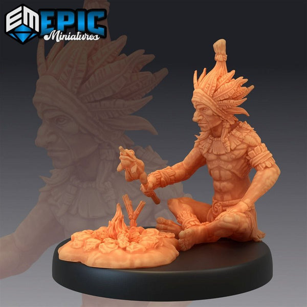 Forest Gnome Camping 3D-printed model