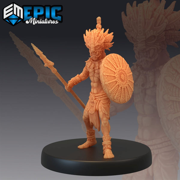 Forest Gnome Warrior - The Printable Dragon