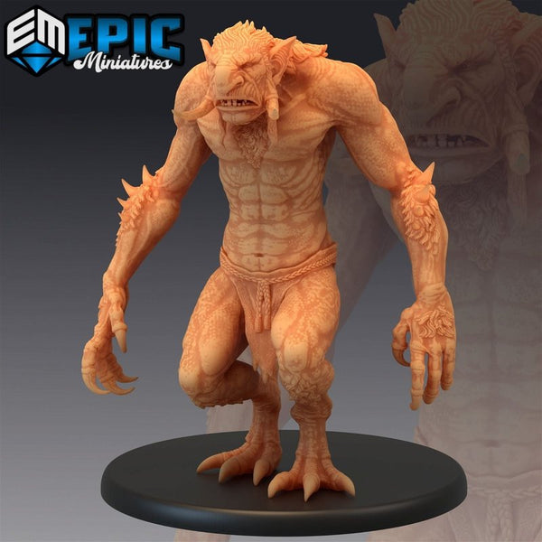 Forest Troll 3D-printed model