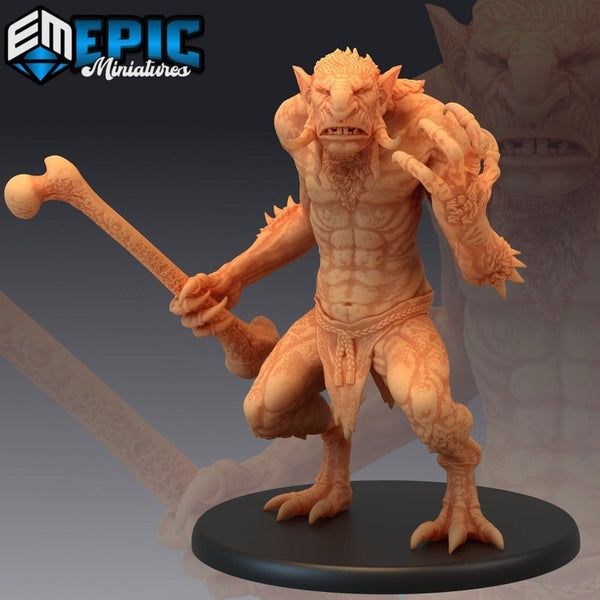 Forest Troll 3D-printed model