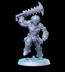 Forest Warrior 3D-printed model