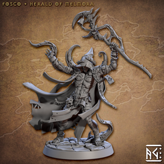 Fosco - Herald of Melmora 3D-printed model