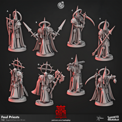 Foul Priests - The Printable Dragon