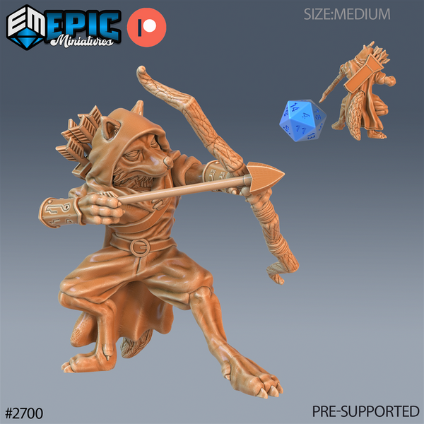 Fox Folk Tribe Ranger 3D-printed model
