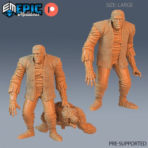 Frankenstein's Monster 3D-printed model