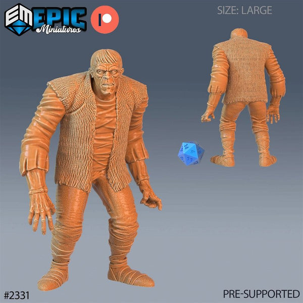 Frankenstein's Monster 3D-printed model