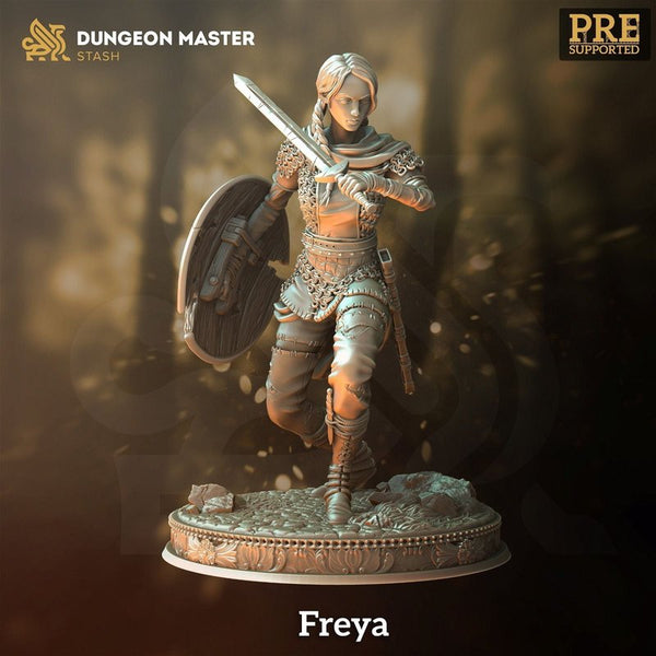 Freya 3D-printed model