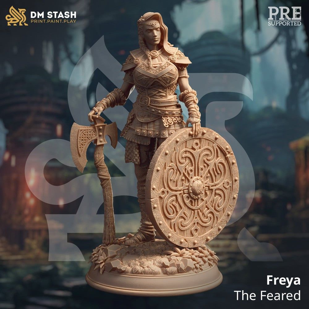 Freya The Feared - The Printable Dragon