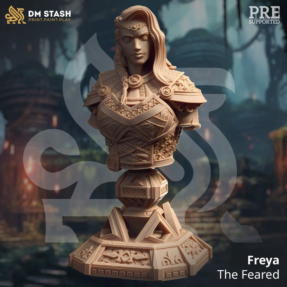 Freya The Feared Bust - The Printable Dragon