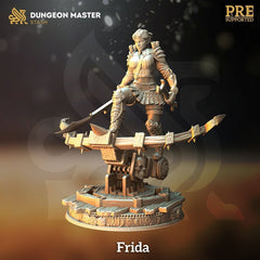 Frida 3D-printed model
