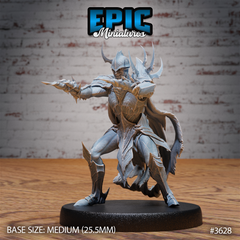 Frost Demon Knight - The Printable Dragon